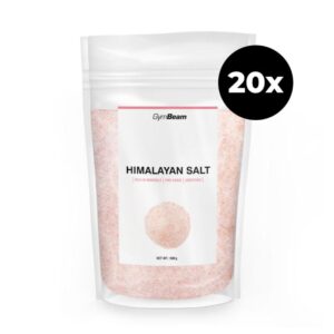 GymBeam Růžová Himalájská sůl 500g – jemná 20 x 500 g
