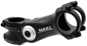Max1 stavitelný představec 105/60°/31,8 mm černý