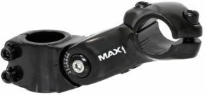 Max1 stavitelný představec 90/50°/25,4 mm černý