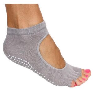 Merco Grippy S2 ponožky na jógu, bezprsté šedá