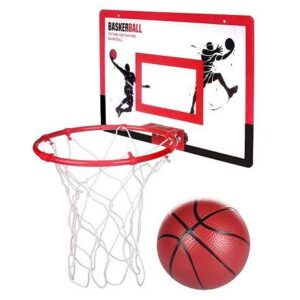 Merco Teamer basketbalový koš s deskou červená