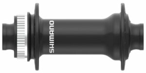 Shimano náboj disc HB-MT410-B 32děr Center lock 15mm e-thru-axle 110mm přední černý v krabičce