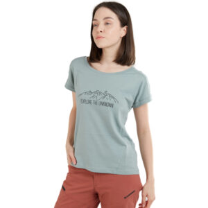 FUNDANGO-Atmos T-shirt-524-mint Zelená XL