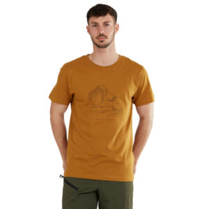 FUNDANGO-Legend T-shirt-240-mustard Žlutá XXL