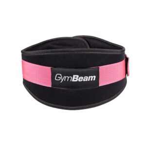 GymBeam Fitness neoprenový opasek LIFT Black Pink