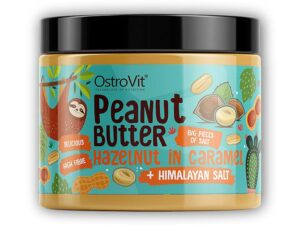 Ostrovit Nutvit 100% peanut + hazelnut caramel + himalaj salt 500g