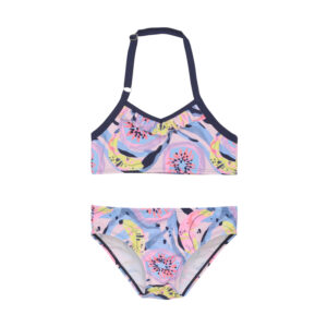 COLOR KIDS-Bikini, AOP, cherry blossom Růžová 104